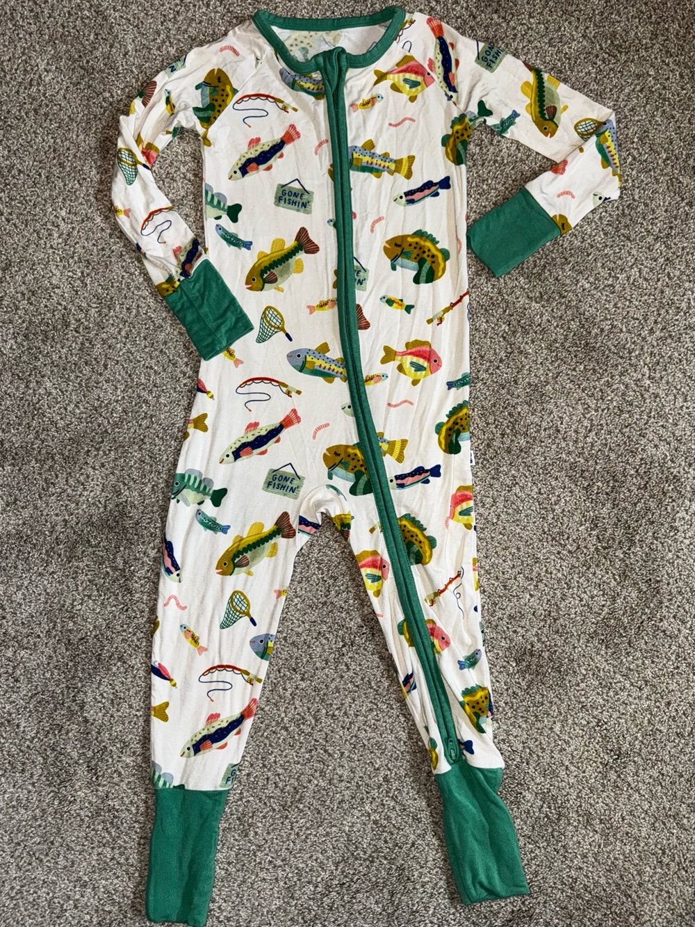 Little Sleepies Gone Fishing Zippy